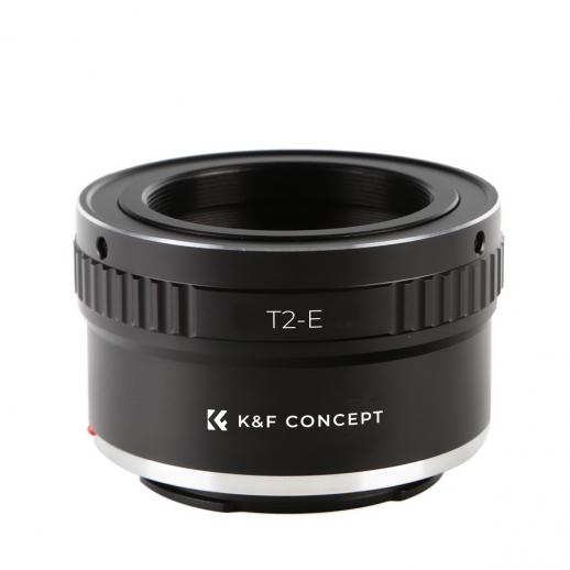 K&amp;F Concept T2 Objektiv auf Sony E Mount Kamera Adapter