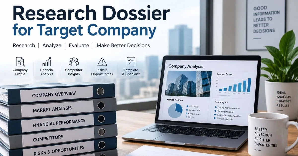 Research Dossier for Target Company