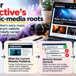 SoSoActive music media history transitioning into a modern business and lifestyle website