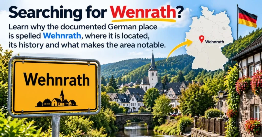 View of Wehnrath in Reichshof, Germany, the place frequently searched online as Wenrath.